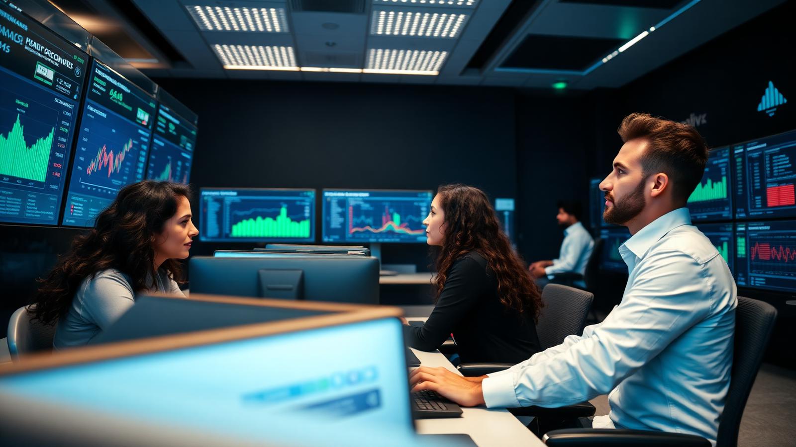 Equipe acompanhando o pagamento de salários pelo aplicativo